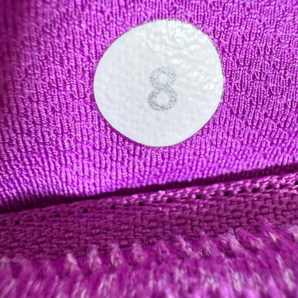Lululemon Speed Tight IV Rulu Legging | Purple Ruched Warm Pockets Run | 8 - Picture 6 of 11